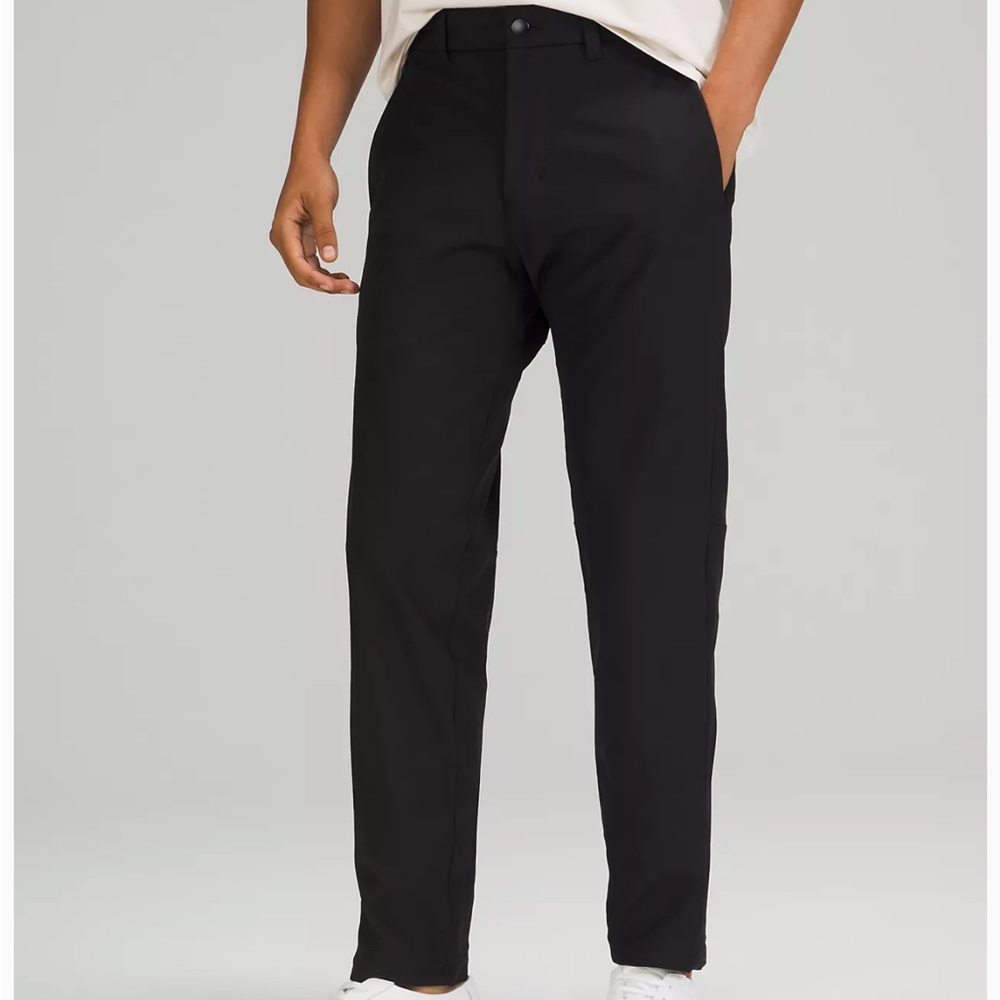 NWT lululemon commission pant black size 28